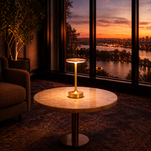 LED Table Lamp Touch Sensor Night Light USB Rechargeable Portable Bedroom Night Light Wireless Reading Lamp Restaurant Hotel Bar