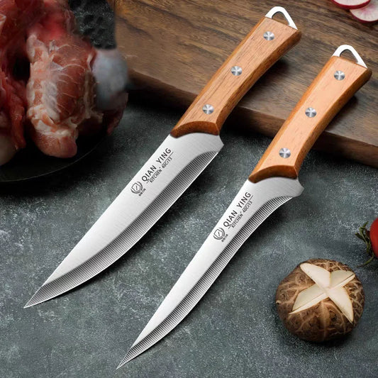 High-Quality Stainless Steel Bone-Picking Knife Kitchen Accessories, Butcher'S Special Sharp Knife for Sheep, Pigs and Cattle